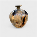 Handcrafted buckeye burl wood vase, rare artisan masterpiece at Barouke