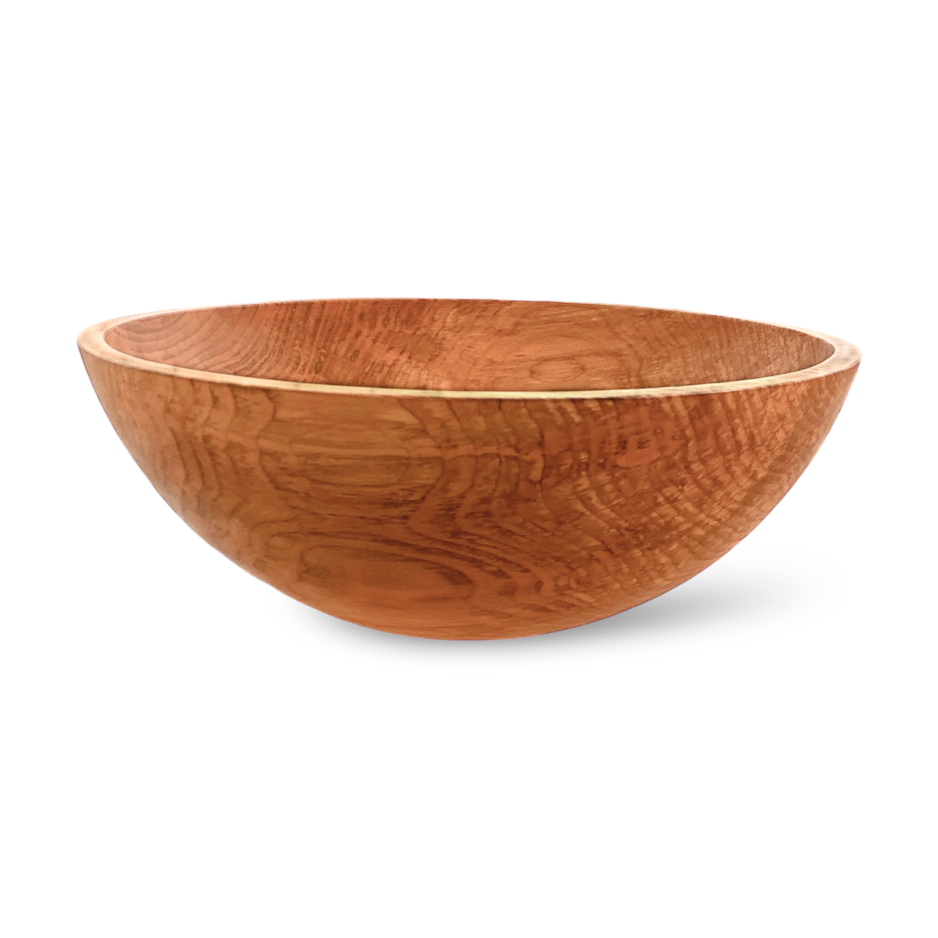 One-of-a-kind wooden salad bowl in spalted maple wood sold a www.barouke.com