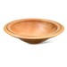 Maple wood dish with dark inlay accent on the lip, crafted by wood turner Dennis Belcher. Suitable for candy, jewelry, or as functional art.